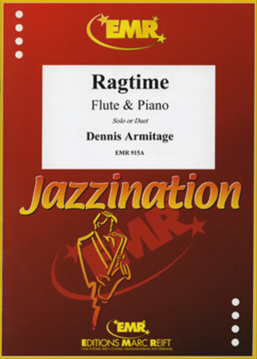 Ragtime Flute Duet scores gallery preview page 1