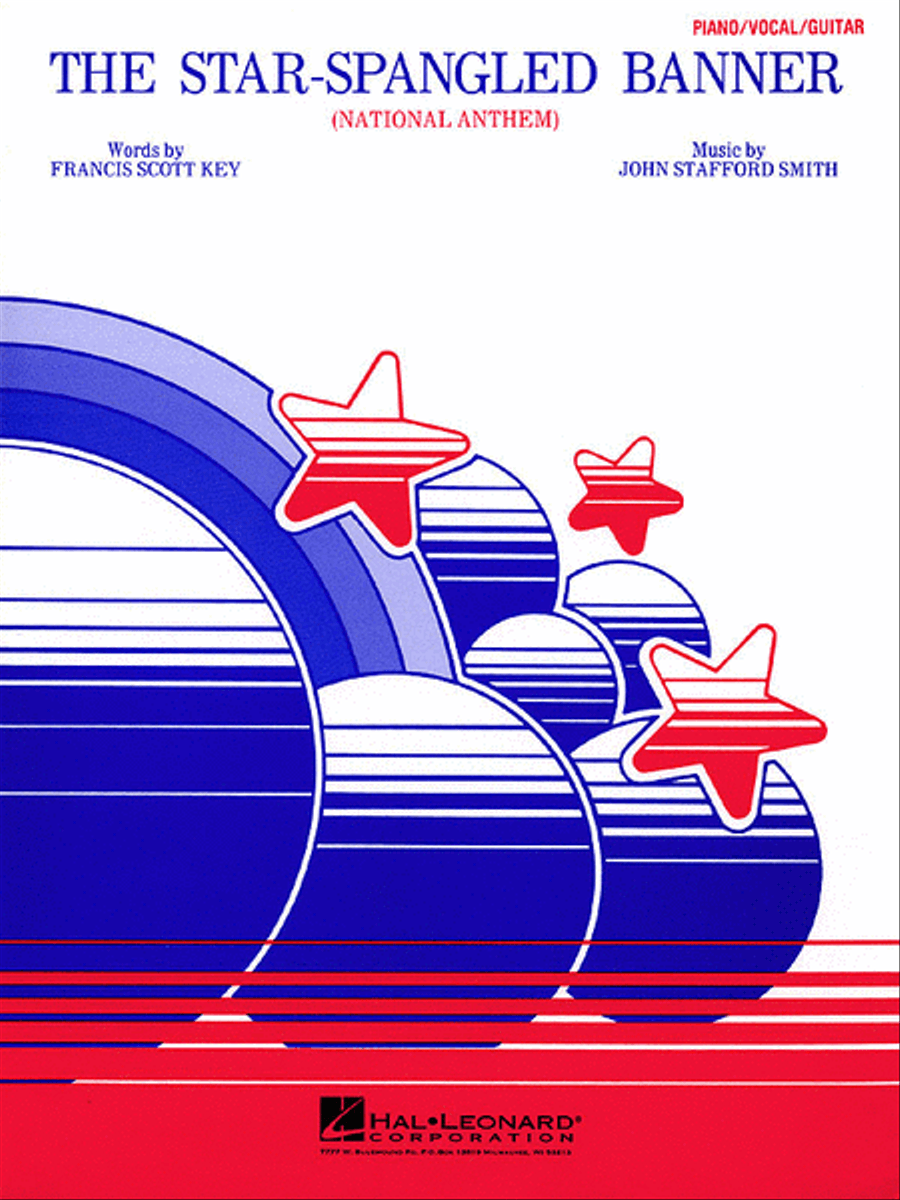 Star Spangled Banner Piano, Vocal, Guitar scores gallery preview page 1