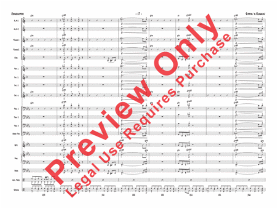 Rippin' 'n Runnin' Jazz Ensemble scores gallery preview page 18