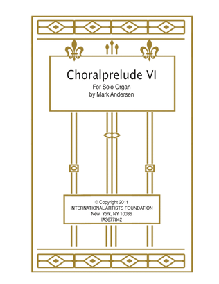 Choralprelude VI (Healing Prayer) for Solo Organ