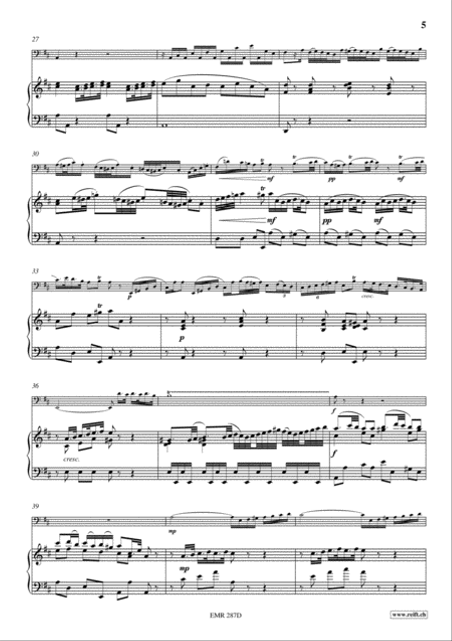 Concerto Bassoon Solo scores gallery preview page 6