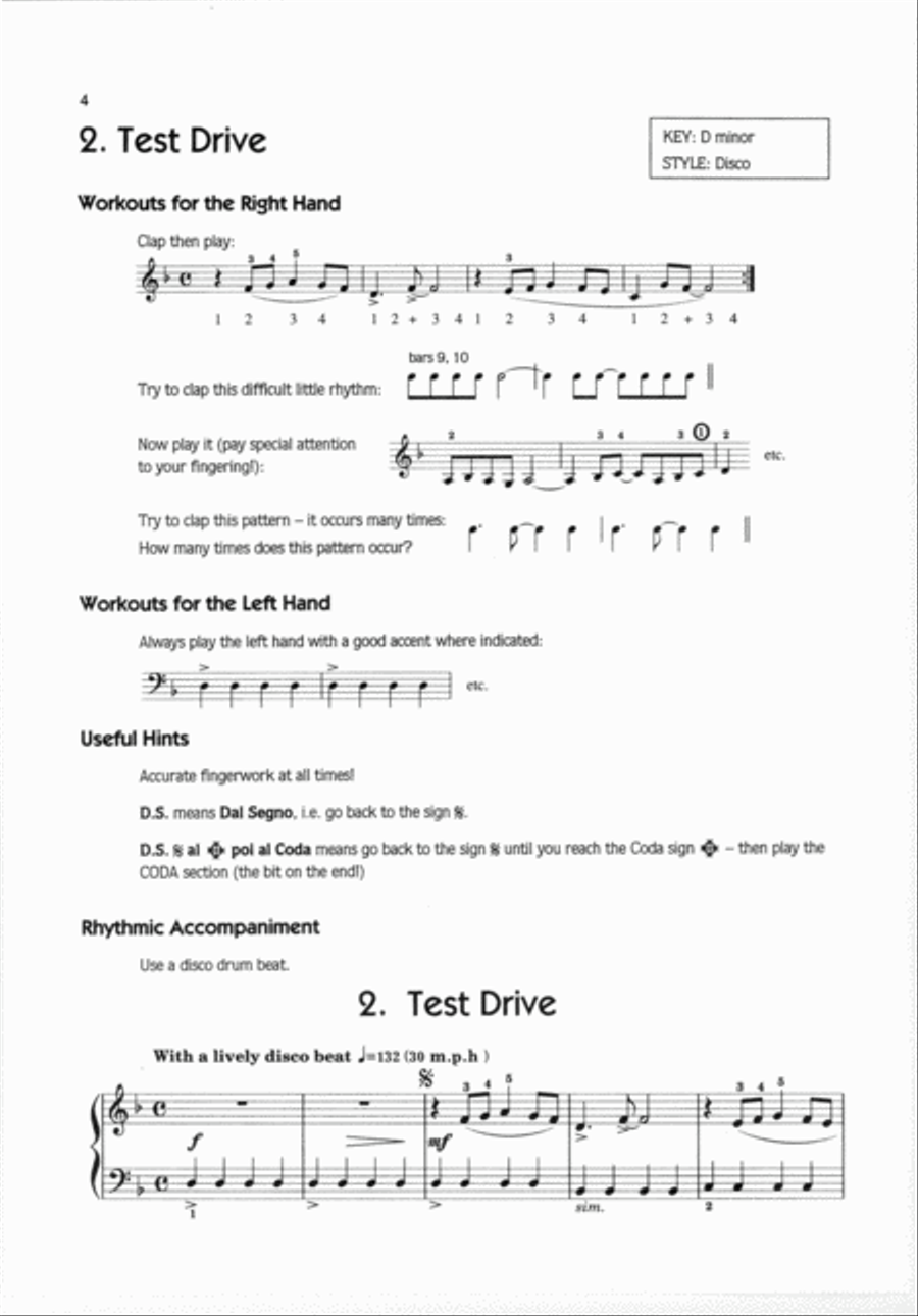 Easy Jazzin' About for Piano / Keyboard Easy Piano scores gallery preview page 5
