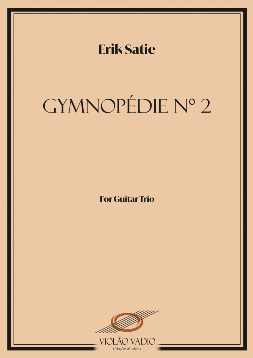Gymnopedie 2 - guitar trio