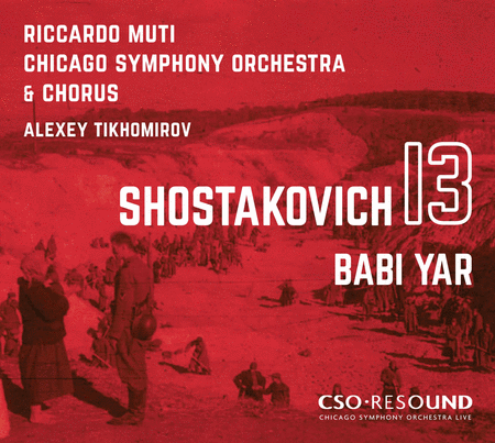 Shostakovich: Symphony No. 13 in B flat minor, Op. 113 (Babi Yar)