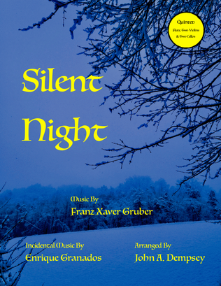 Book cover for Silent Night (Quintet for Flute, Two Violins and Two Cellos)