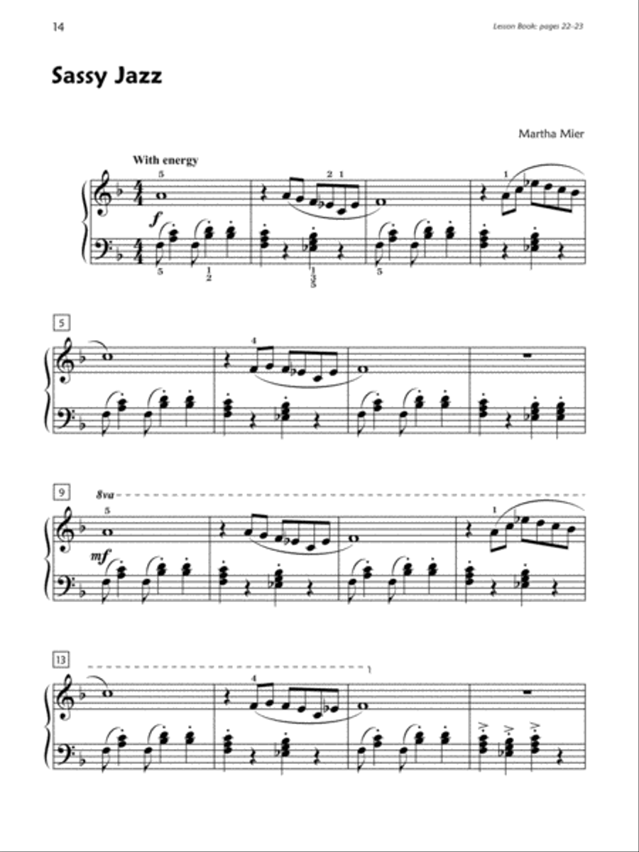 Premier Piano Course Jazz, Rags & Blues, Book 3 Piano Method scores gallery preview page 3