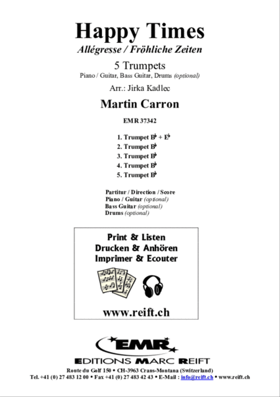 Happy Times Trumpet scores gallery preview page 2