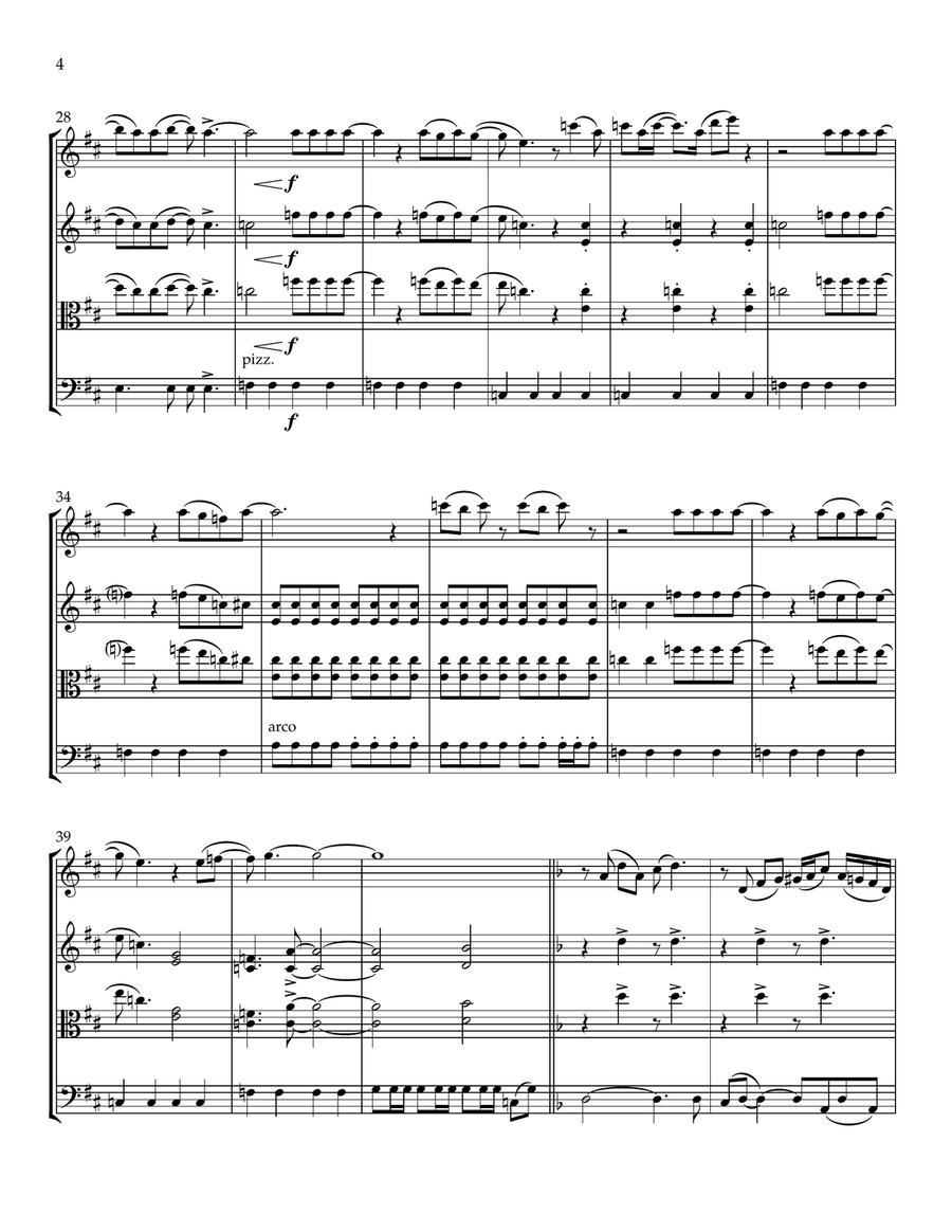 Just You 'n' Me String Trio scores gallery preview page 5