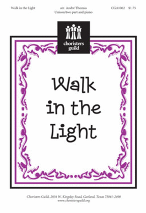 Book cover for Walk in the Light - Unison/Two-part