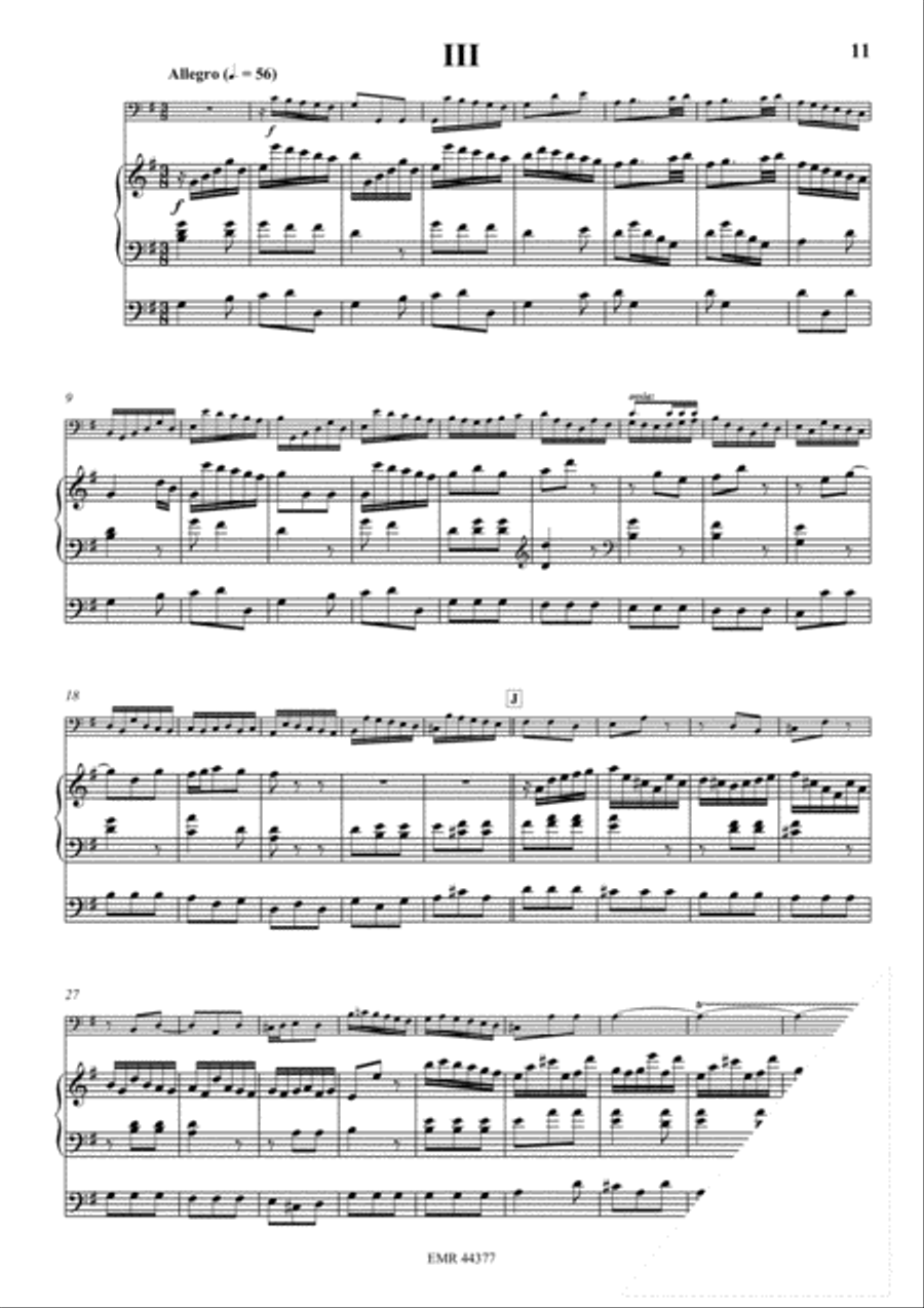 Sonate G Major Sonate G Major Cello scores gallery preview page 5