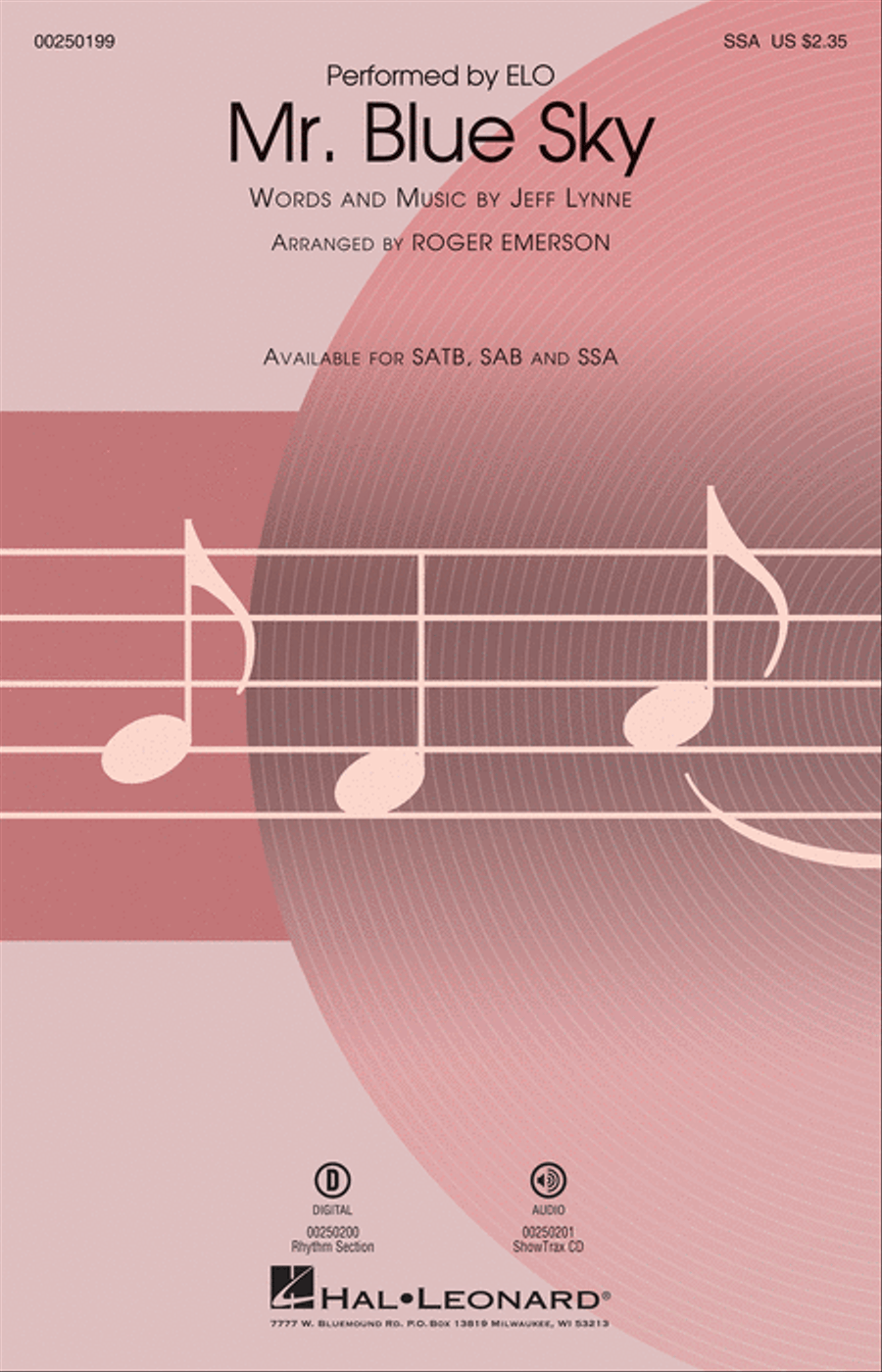 Mr. Blue Sky SSA scores gallery preview page 1