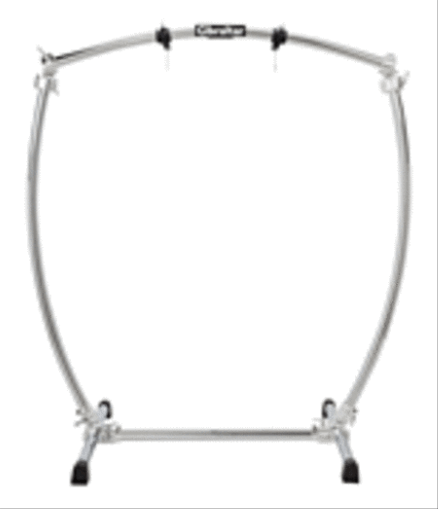 Large Curved Chrome Gong Stand Musical Instruments scores gallery preview page 1