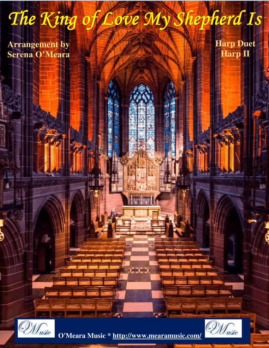 The King of Love My Shepherd Is, St Columba, Harp II image number null