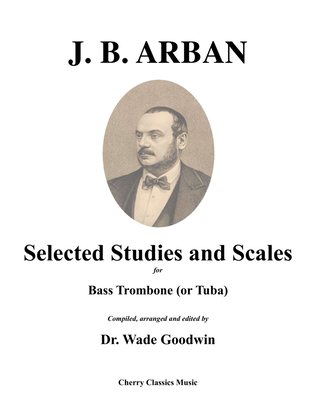 Book cover for Selected Studies and Scales for Bass Trombone or Tuba