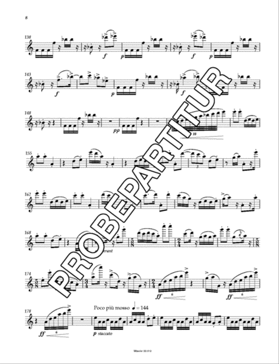 Moon Dances Alto Recorder scores gallery preview page 9