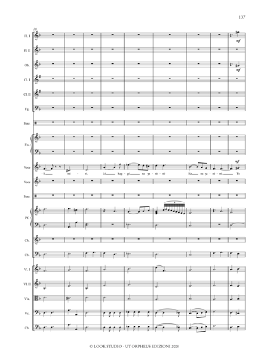 Romanó Drom (Romany Caravan) for Accordion, Voice and Orchestra Orchestra scores gallery preview page 50