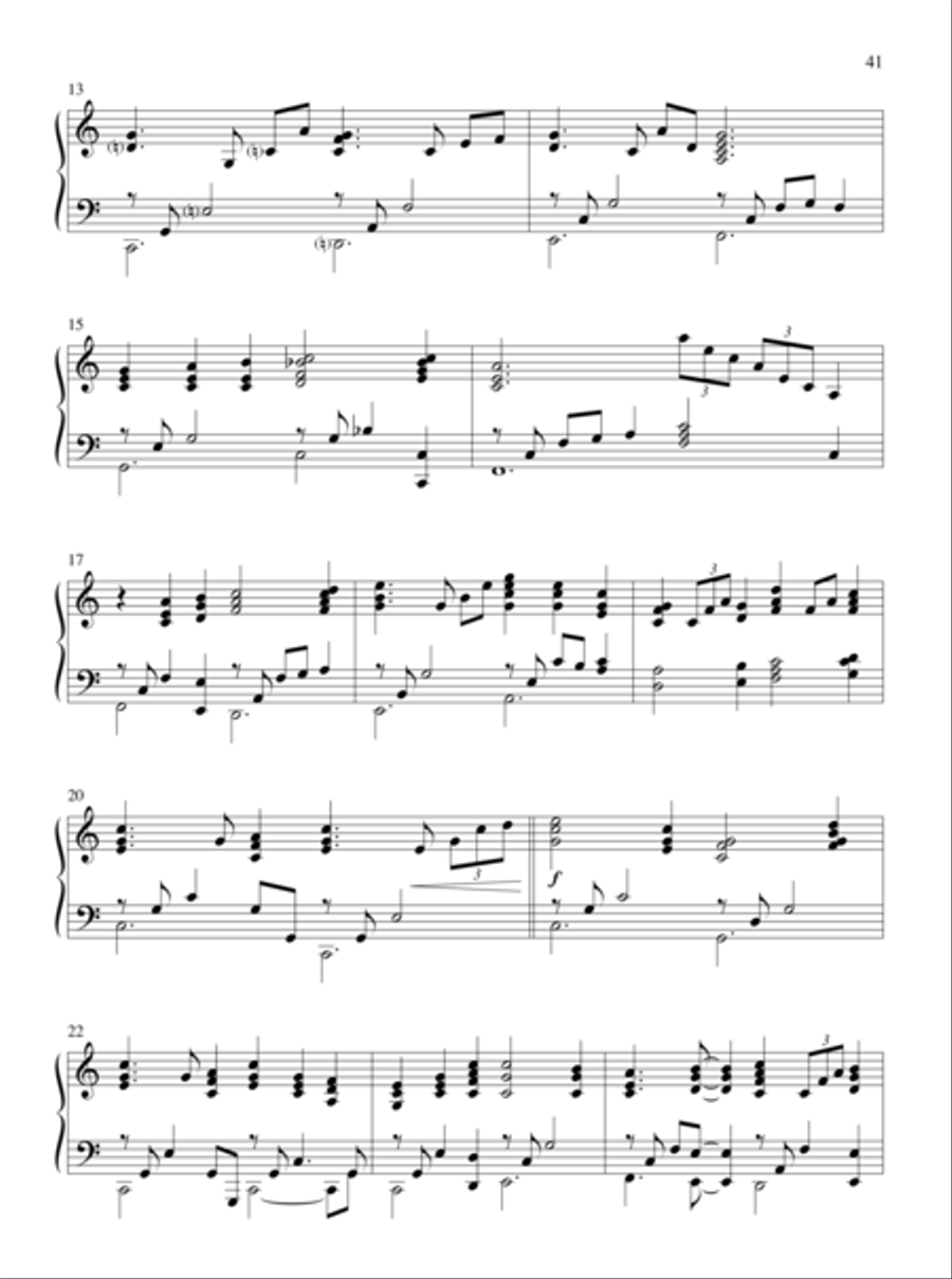 The King of Love Piano Solo scores gallery preview page 24