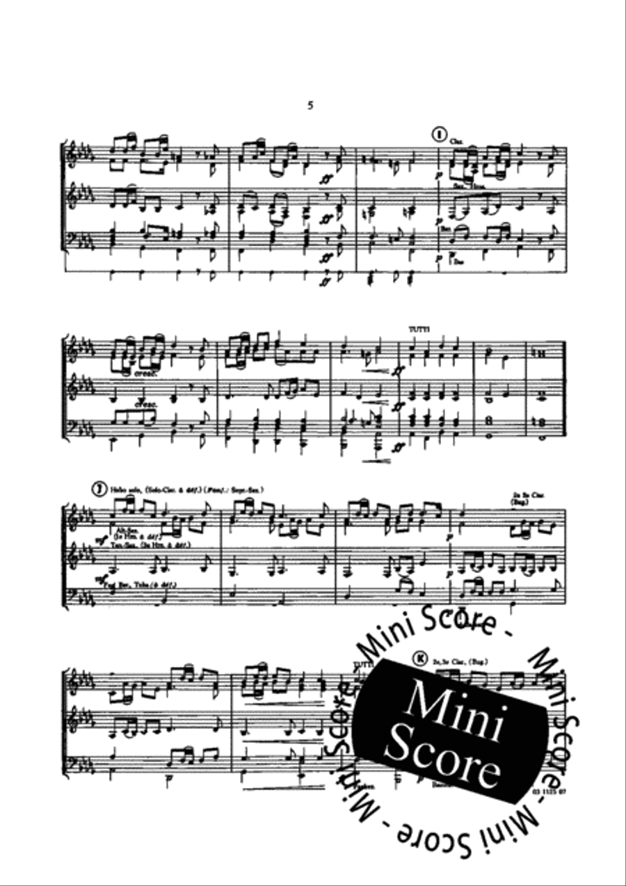 Suite Uit de Torenmuziek Fanfare Band scores gallery preview page 8