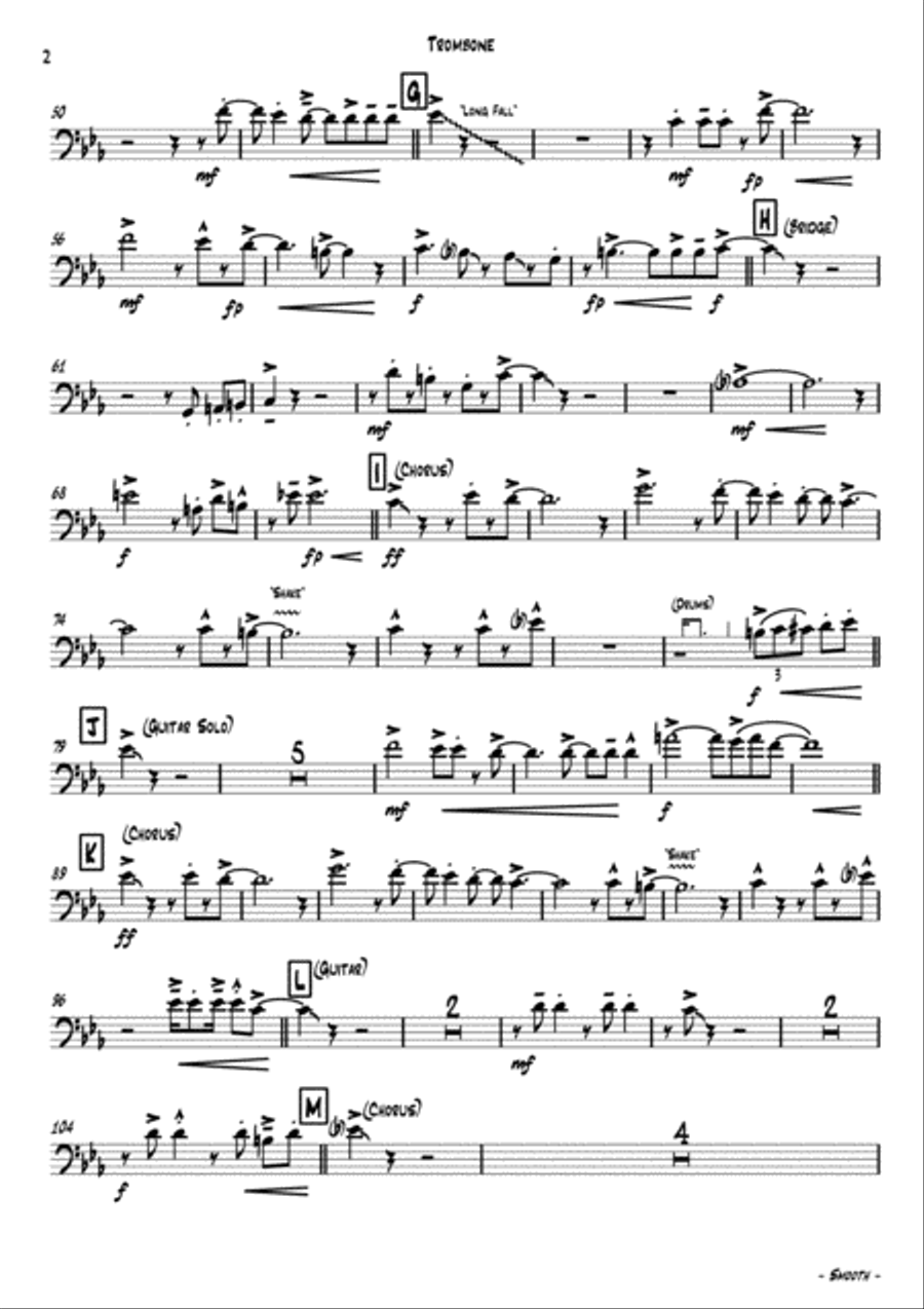 Smooth Smooth Jazz Ensemble scores gallery preview page 3