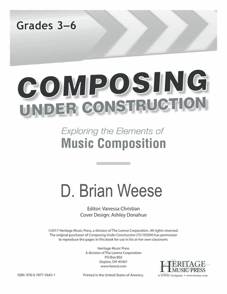 Composing Under Construction