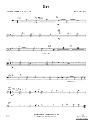 Eire: (wp) 3rd B-flat Trombone B.C.