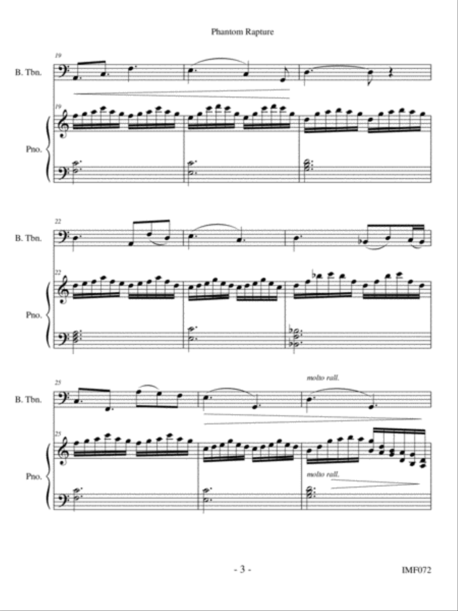 Phantom Rapture Trombone scores gallery preview page 4