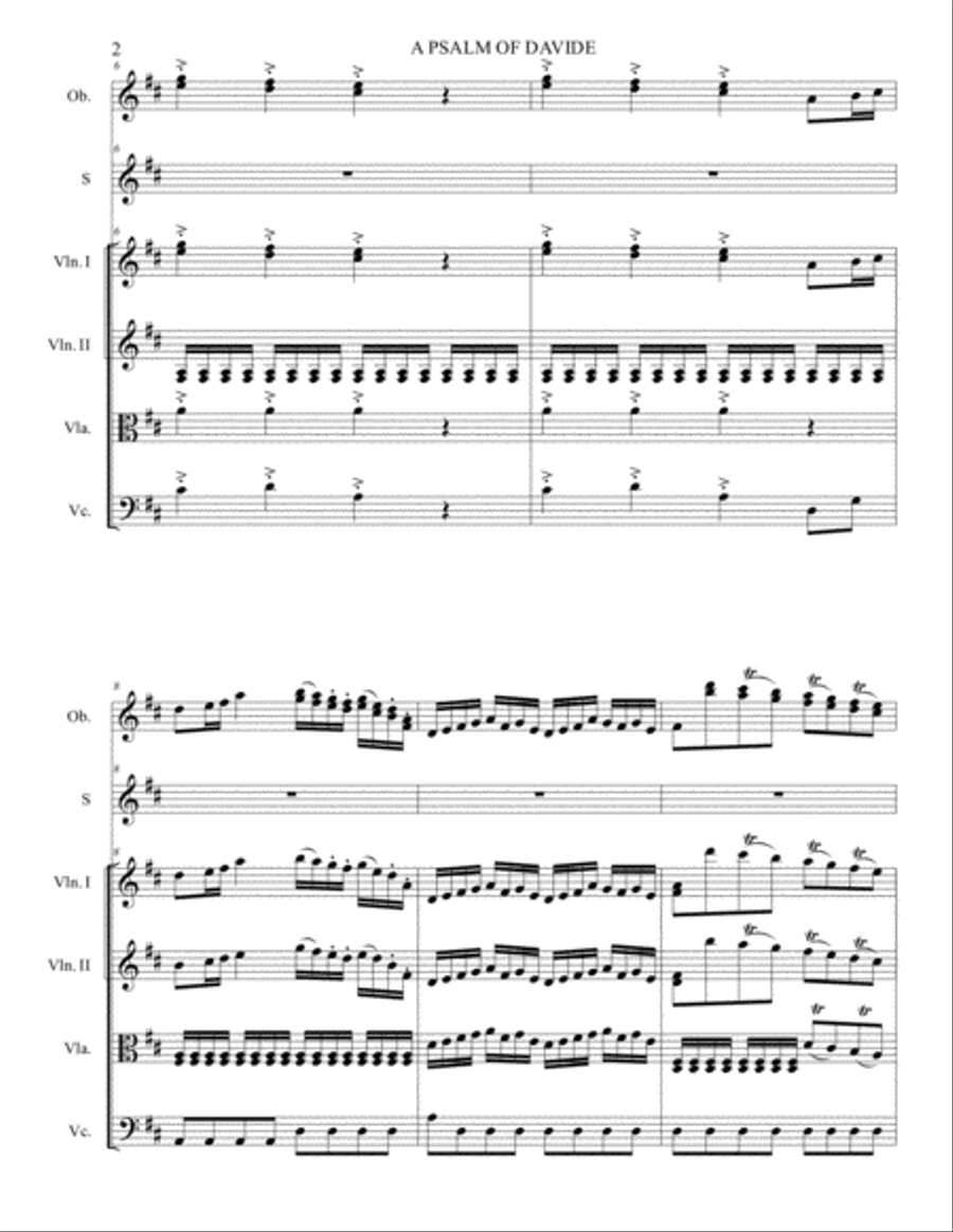 Rejoice israel Small Ensemble scores gallery preview page 2