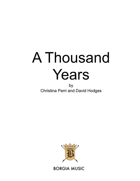 A Thousand Years image number null