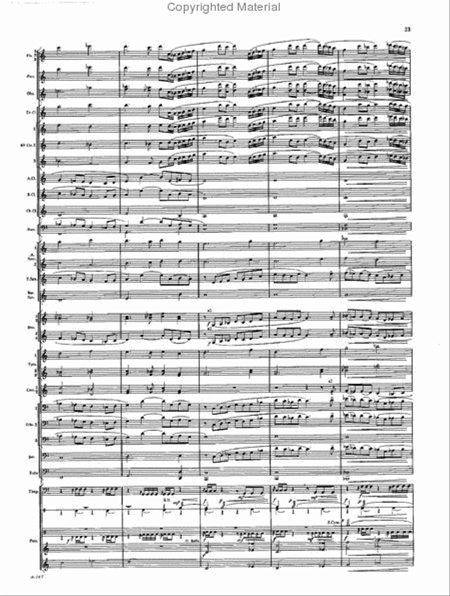 Day of the Shofar Concert Band scores gallery preview page 23