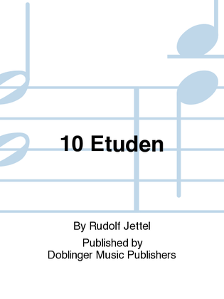 Book cover for 10 Etuden