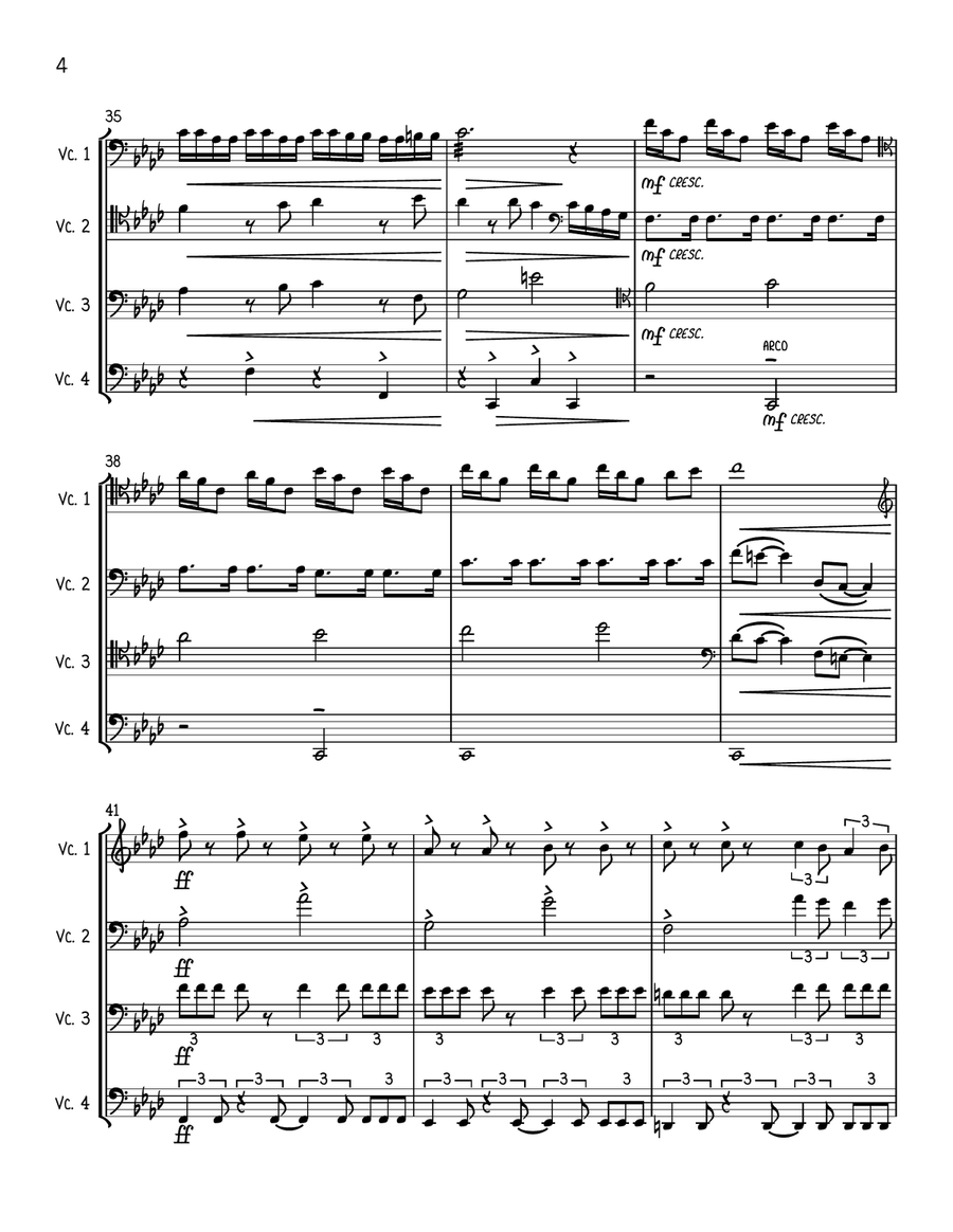 Paint It, Black Cello scores gallery preview page 4