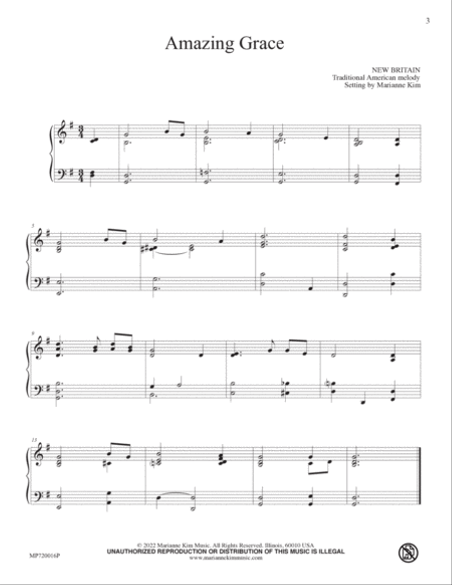 30 Hymn Reharmonizations for Piano Vol.1 Piano Solo scores gallery preview page 5