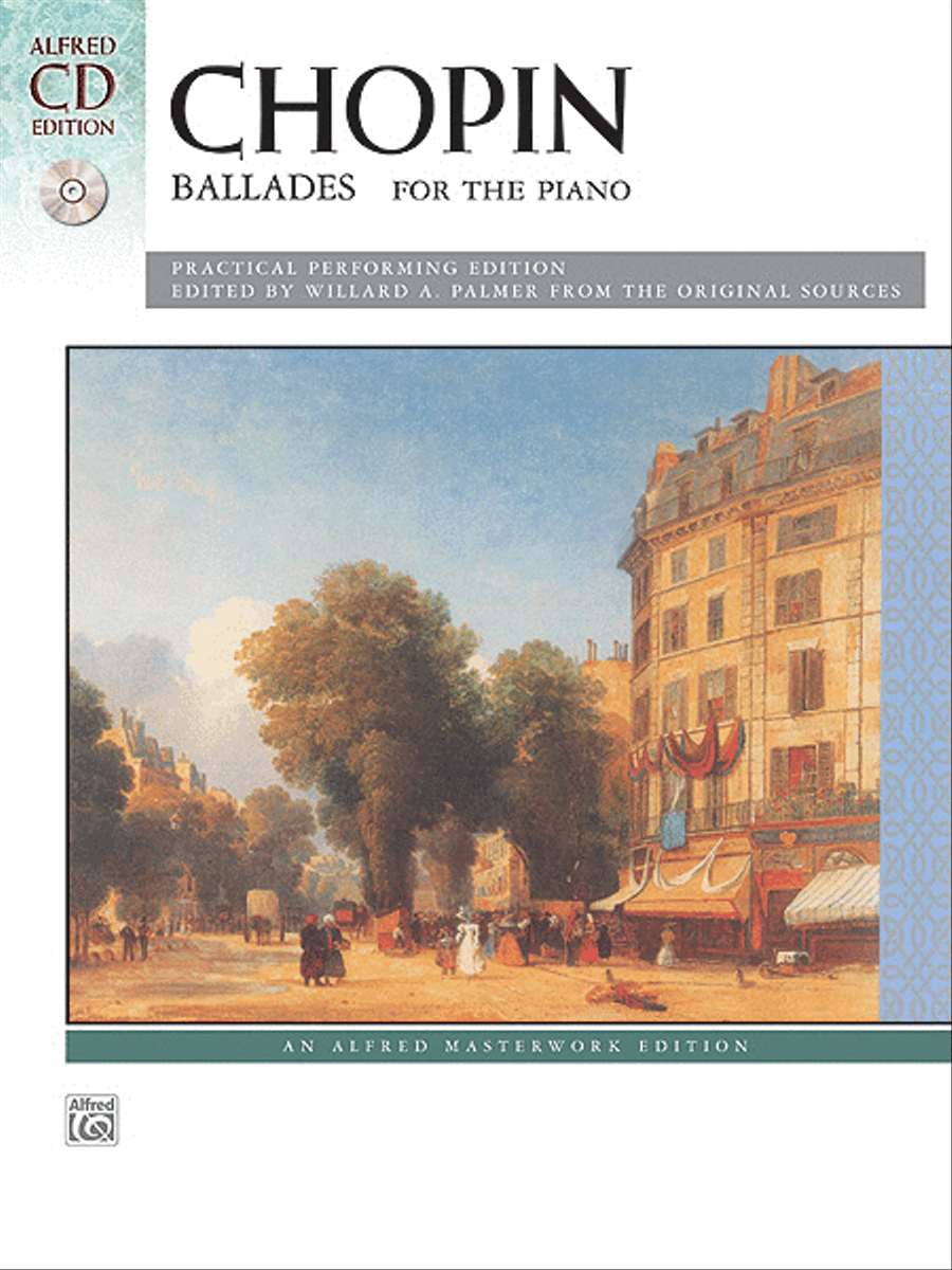 Chopin -- Ballades Piano Solo scores gallery preview page 1