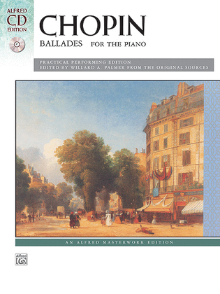 Book cover for Chopin -- Ballades