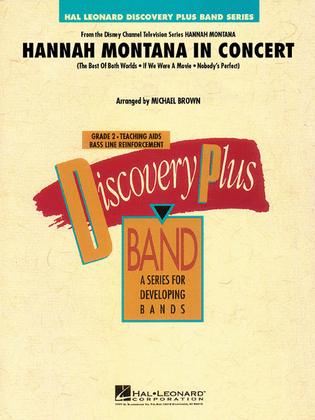 Book cover for Hannah Montana in Concert