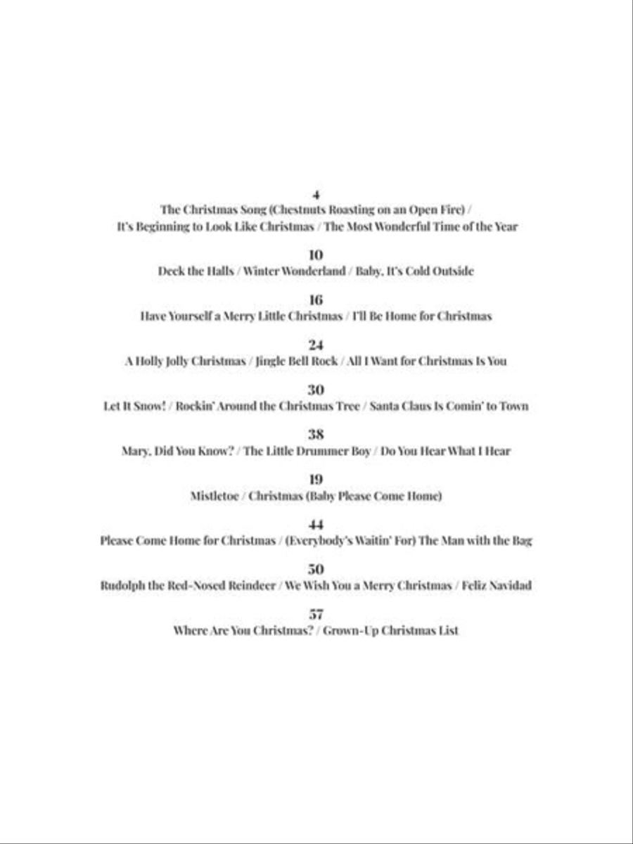 Christmas Medleys for Piano Solo Piano Solo scores gallery preview page 4