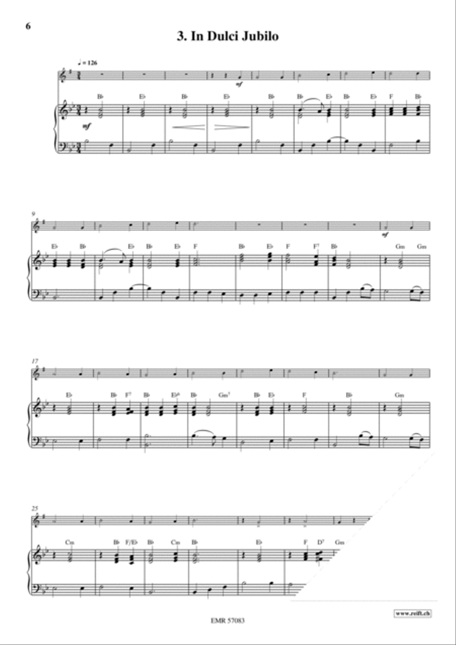 18 Christmas Songs Organ scores gallery preview page 6