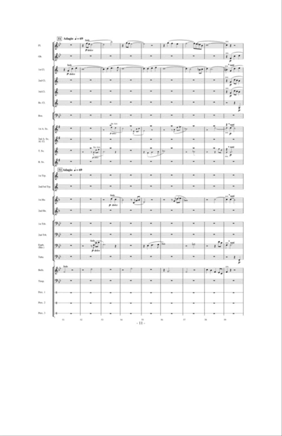 Spirit of the Pioneers Concert Band scores gallery preview page 10