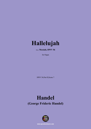Book cover for Handel-Hallelujah,from 'HWV 56,Part II,Scene 7',for Organ