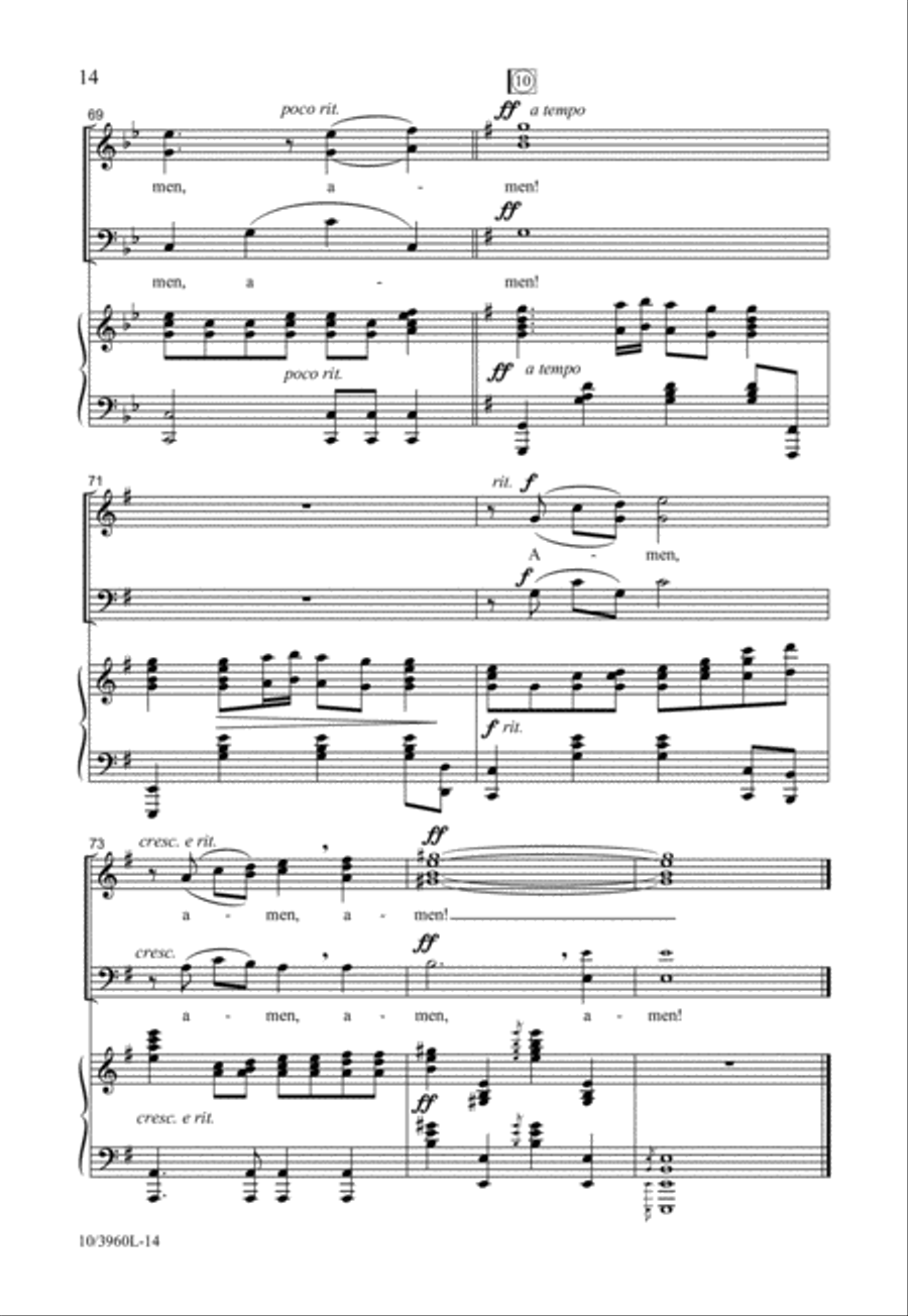 Worthy is the Lamb Worthy is the Lamb 3-Part scores gallery preview page 14
