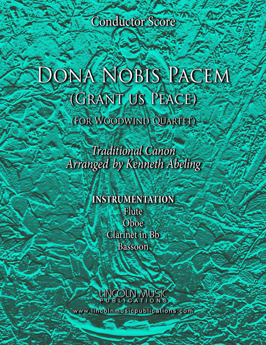 Dona Nobis Pacem (for Woodwind Quartet) Woodwind Quartet scores gallery preview page 1