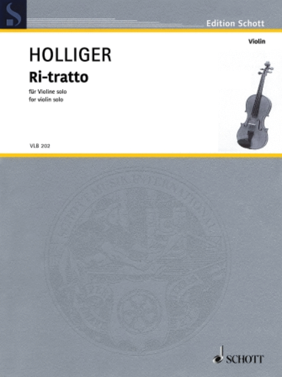 Ri-Tratto Violin Solo scores gallery preview page 1