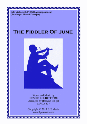The Fiddler of June - Violin Solo with Piano accompanimennt