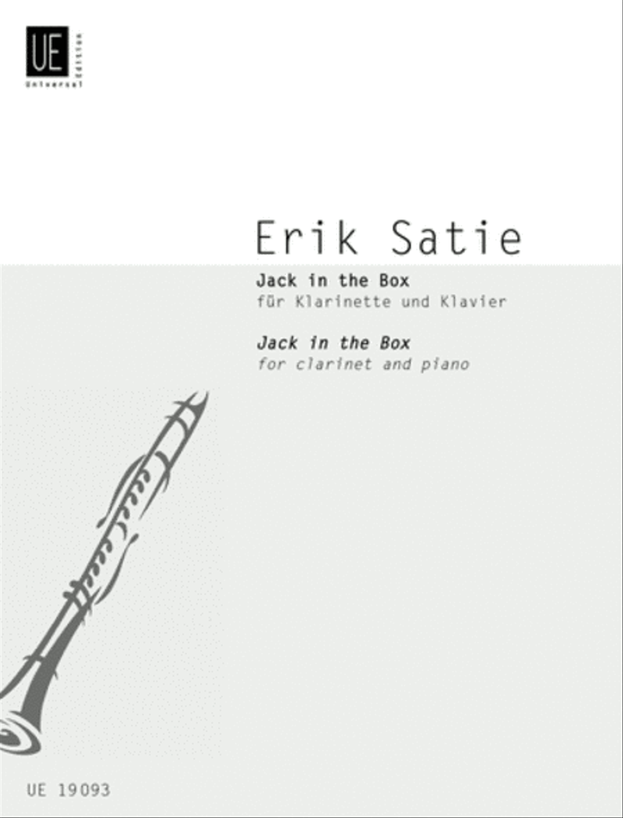Jack in the Box, Clarinet/Pian Clarinet scores gallery preview page 1