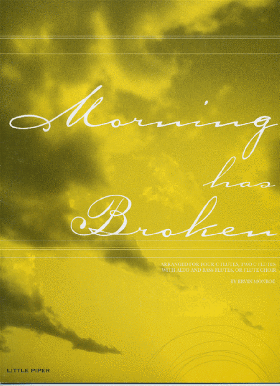 Morning Has Broken Flute Choir scores gallery preview page 1