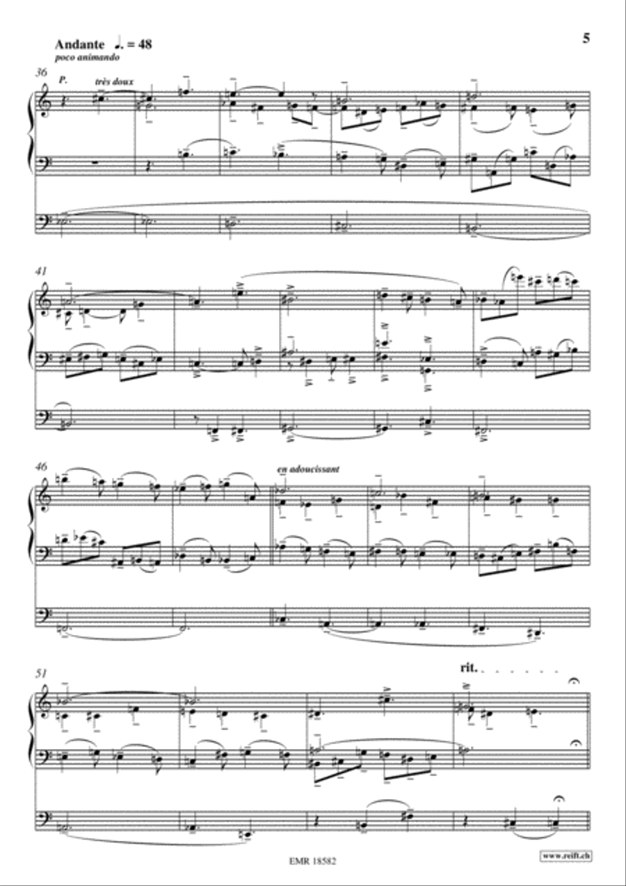 Fantaisie-Choral Choir scores gallery preview page 5