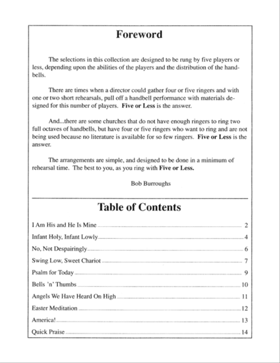 Five or Less Vol I 3-Octaves scores gallery preview page 2