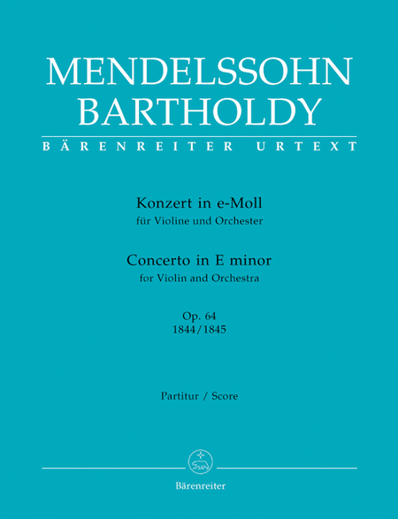 Concerto in E minor for Violin and Orchestra