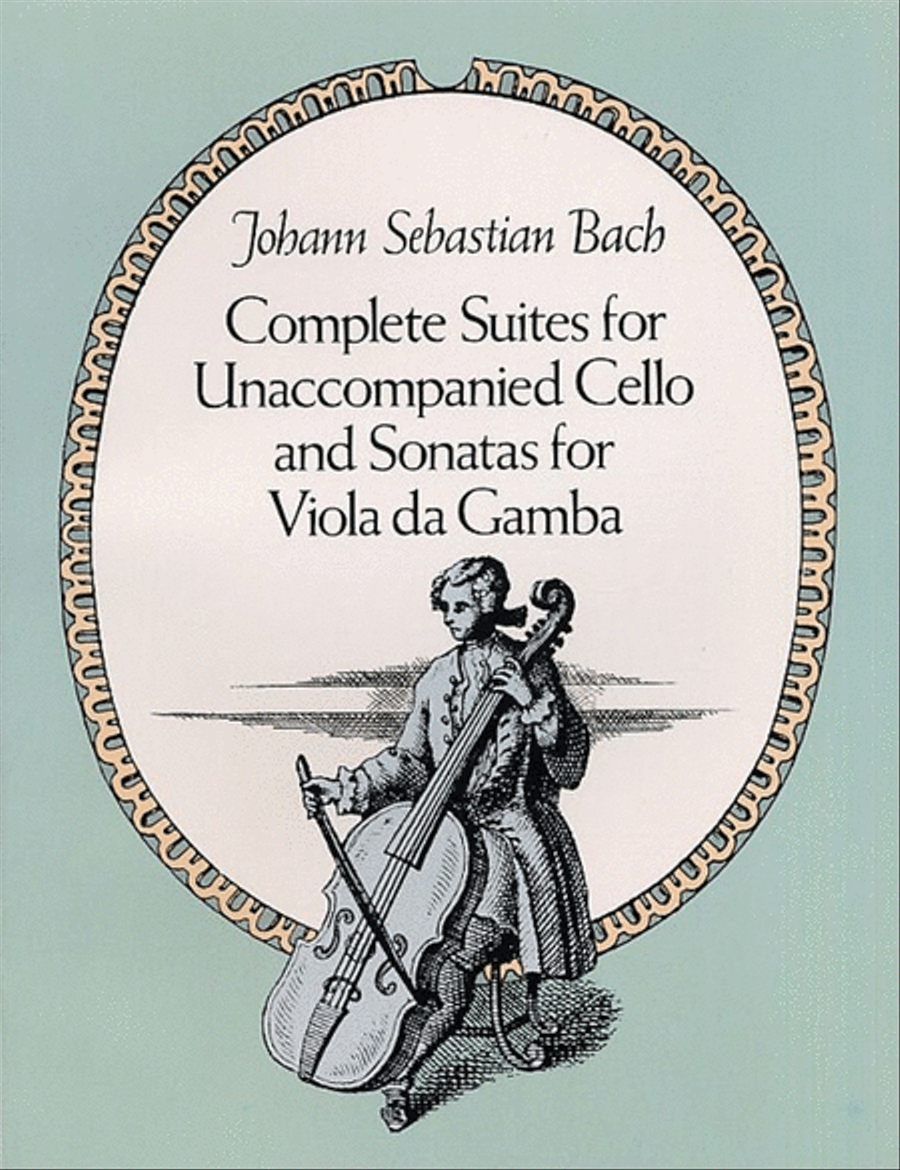 Bach - Complete Suites/Sonatas Cello & Viola De Gamba Viola scores gallery preview page 1