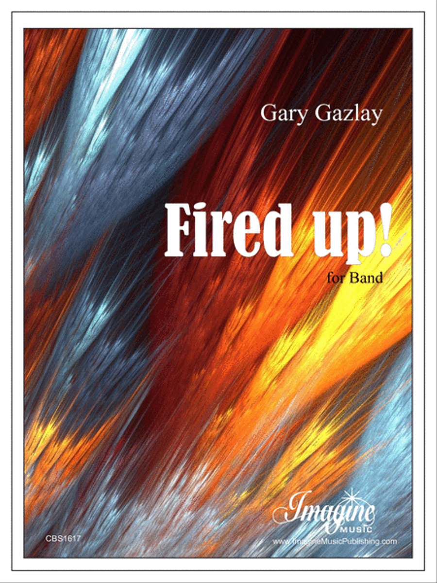 Fired Up! Fired Up! Concert Band scores gallery preview page 1
